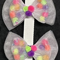Tulle Shaker Bow Set