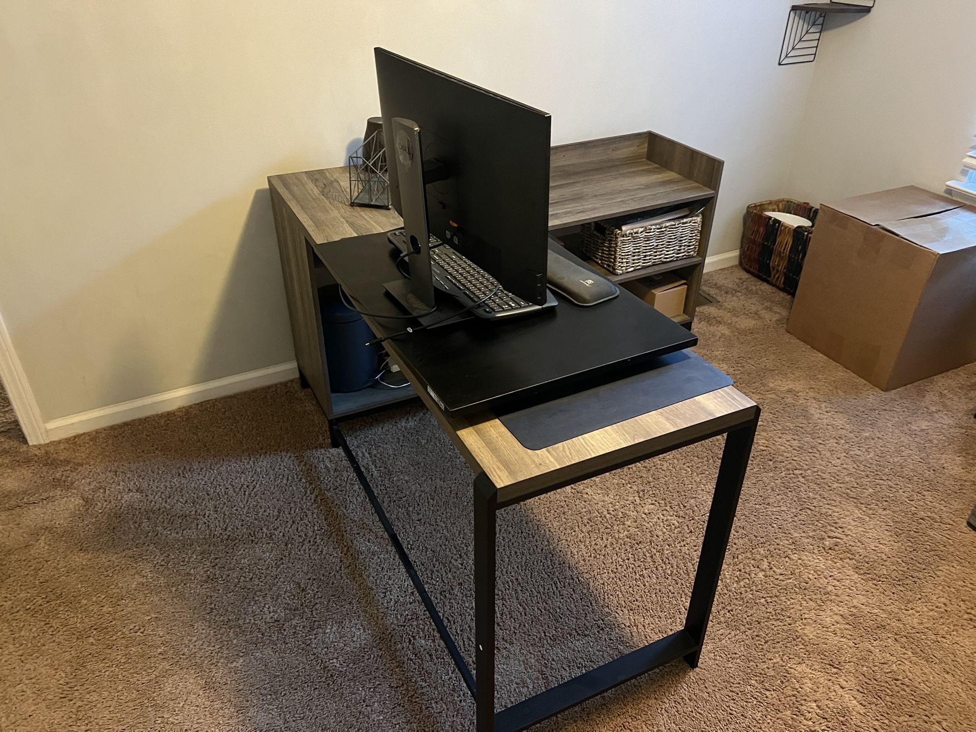L Shaped desk