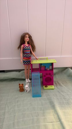 Barbie Doll with Pet Playset