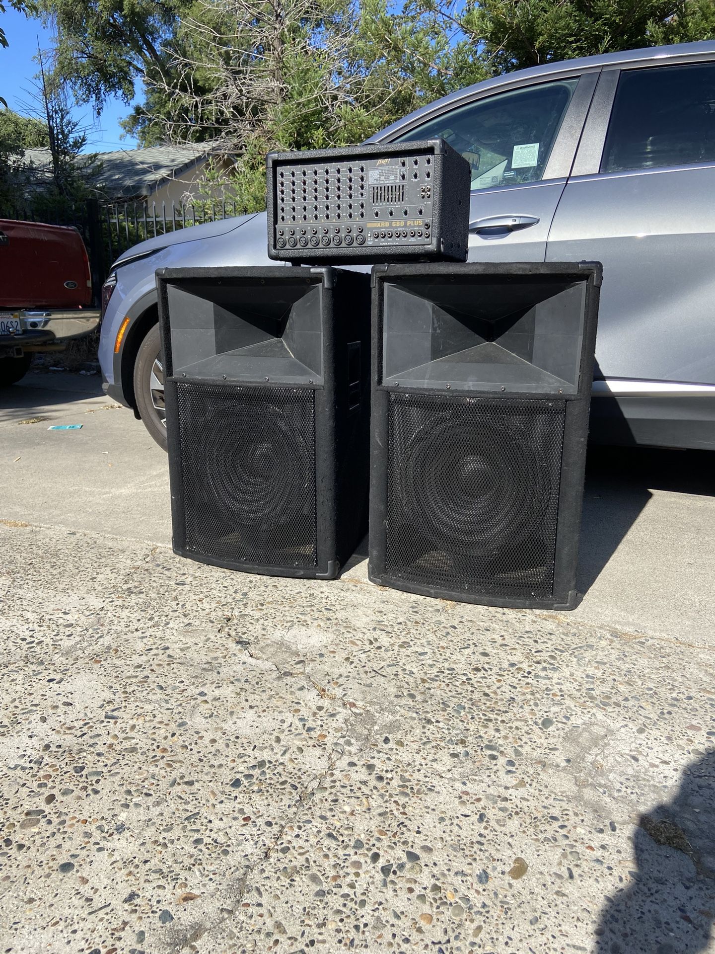 PEAVEY 15" PA Speakers