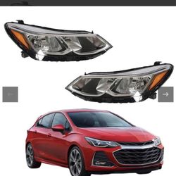For Chevy Cruze 2016-2019 Halogen Projector Headlight Right&Left Side Headlamp