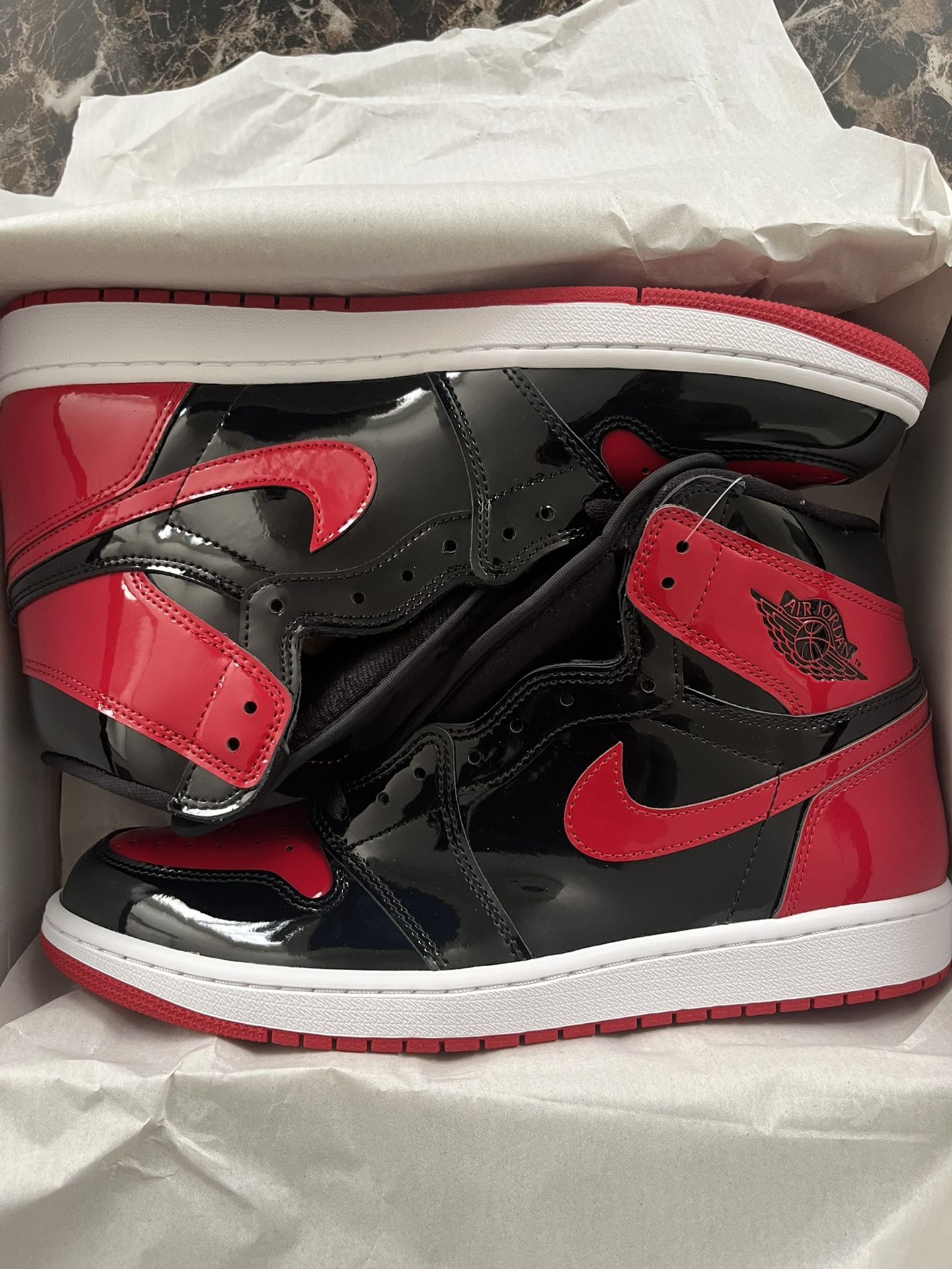 Retro Jordan 1 OG Patent Bred