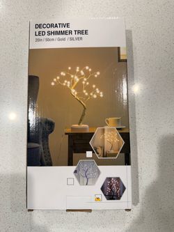 DECORATIVE LED SHIMMER TREE