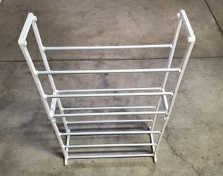 21-Pair Standing Shoe Rack