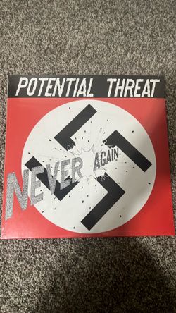 Potential Threat - Never Again UK Anarcho Punk Vinyl Record LP