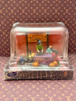 Lemax Spooky Town Halloween “One Way Tickets Only” Ticket Booth Kiosk