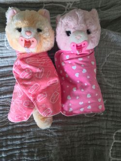 Little Live Pets: Pinki the bear and Ginger the kitty
