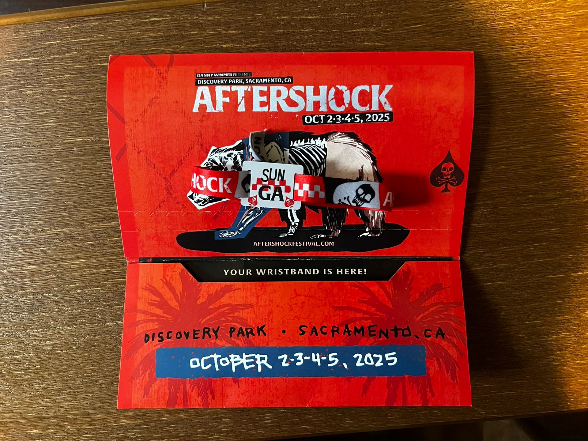 Sunday Aftershock Ticket $100