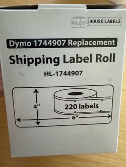 DYMO 4XL 4x6 (4"x6") Direct Thermal Labels - (13) Rolls of 220