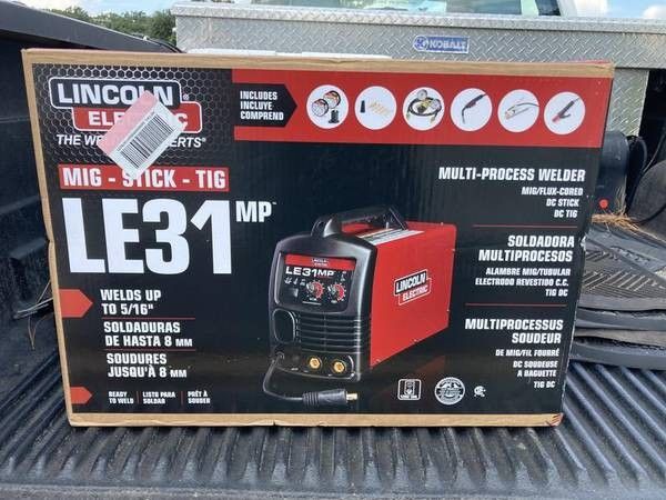NEW MULTI PROCESS LINCOLN WELDER