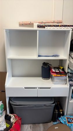 Compact desk and a drawers