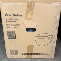 Swiss Madison Ivy Wall-Hung Toilet Bowl