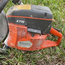 Top Grade Concrete Saw Husqvarna, K770 Concrete Saw Running Excellent In Cutlerbay