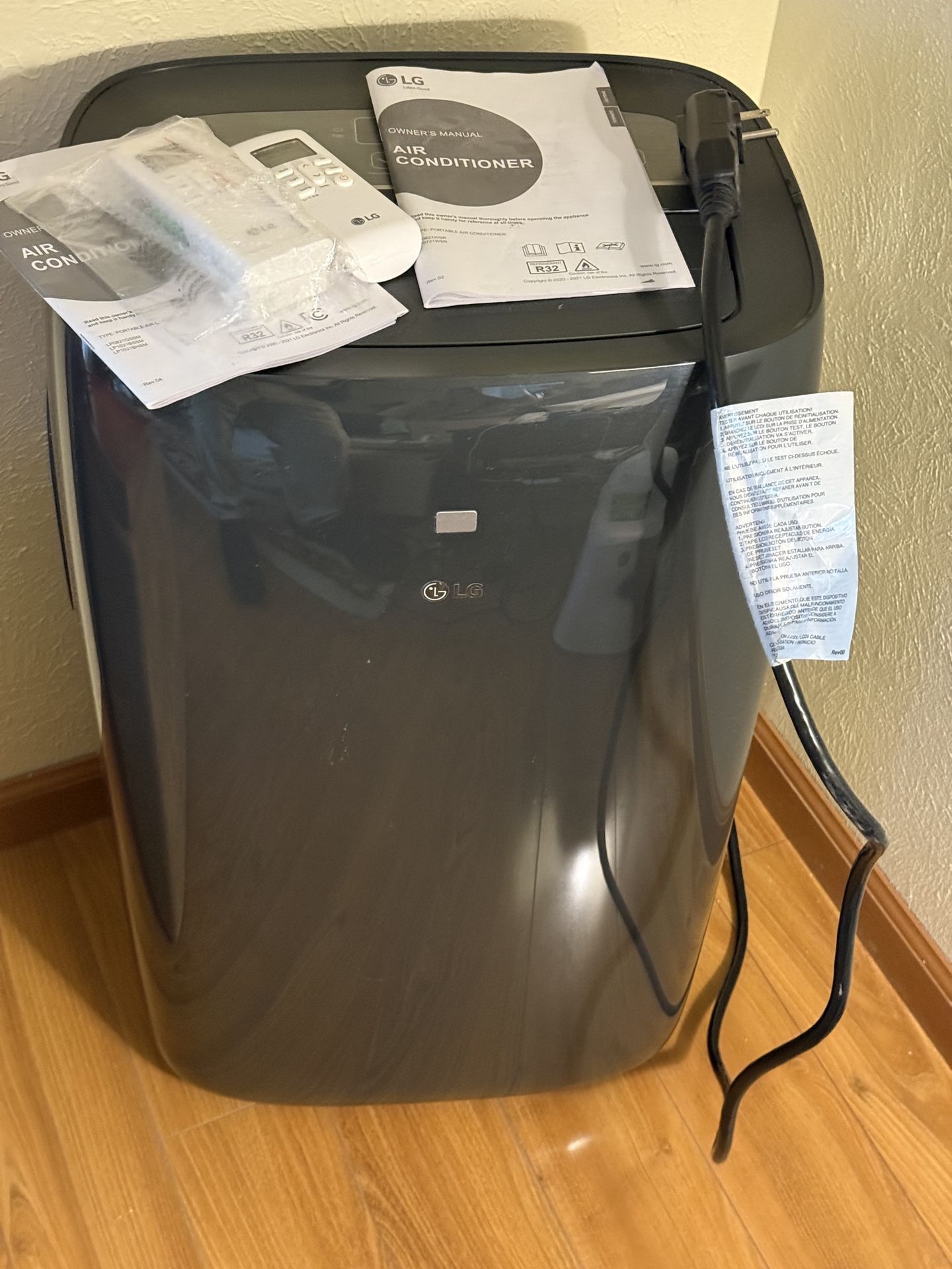 8000 BTU Floor AC LG Remote Manual