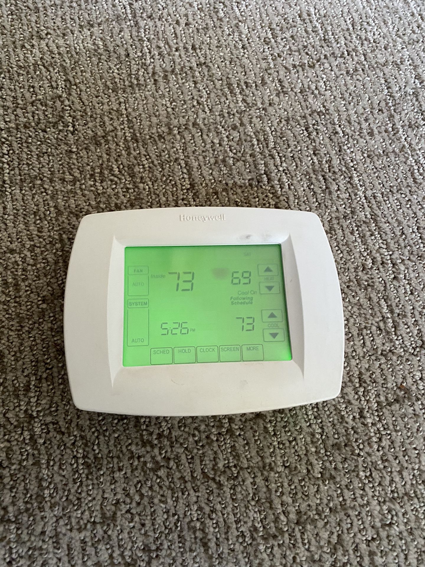 Honeywell 7-day thermostat