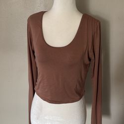 Crop Top Long Sleeve