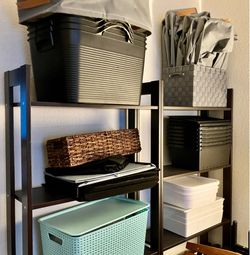 Assorted Storage Bins