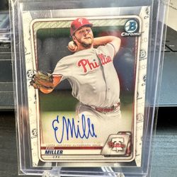 2020 Bowman Chrome Erik Miller CPA-EM