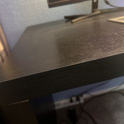Black Ikea Desk With Drawers