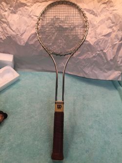Vintage Wilson tennis racket