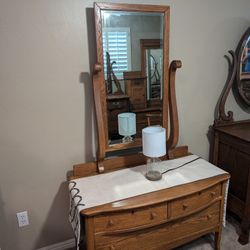 Antique Oak Dresser / Furniture
