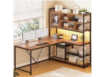 ❤️‍🔥 #B SEDETA L Shaped Computer Desk,