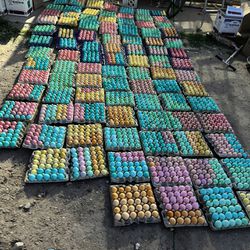 Easter Eggs  30 Pieces For 12 Dlls 