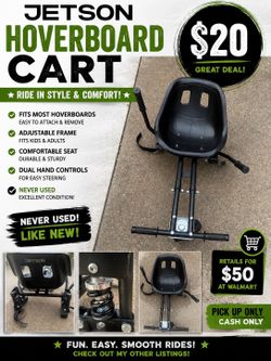 Jetson hover board cart