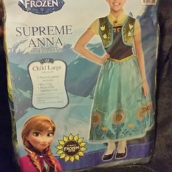 NEW Girls Disney Frozen Fever Costume Anna
