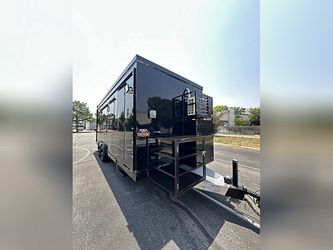2025 NURMAN 8X20 KLC FOOD TRUCK TRAILER BLACK