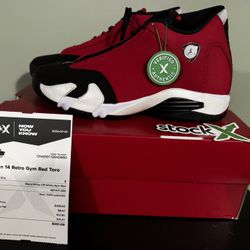 Jordan 14 Gym Red Toro 