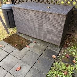 Outdoor Resin Pool Supply Storage