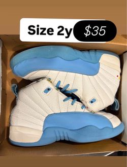 Jordan 12s size 2y kids