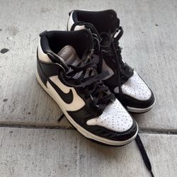  Nike Dunk High Black White “Panda” – Women’s 7.5