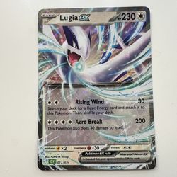 Pokémon Lugia ex 017/034 Trading Card Game Classic Full Art Holo