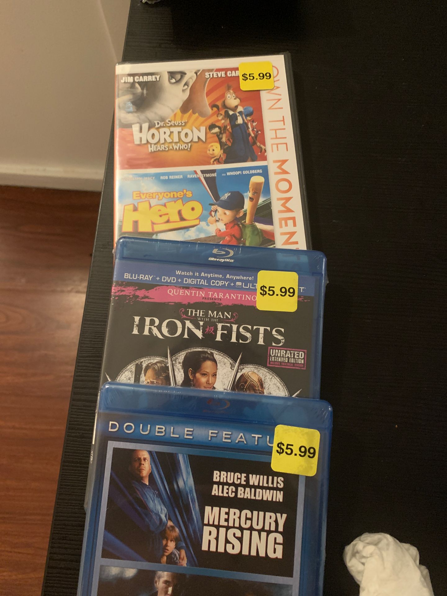 Free brand new Dvds and Blue Ray free