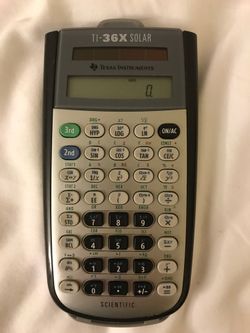 TI-36 solar calculator