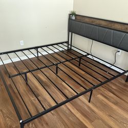 King bed frame