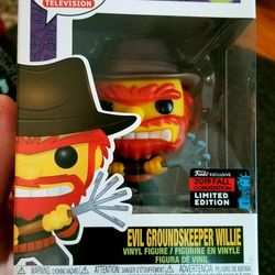 Funko Simpsons Grounds Keeper Willie New