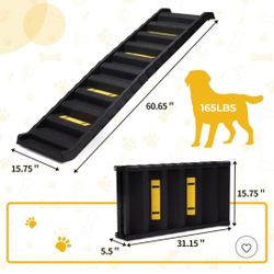 Dog Ramp Folding Portable 