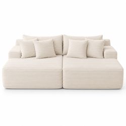 New Modular Sofa Couch with Cushions - Chino Hills