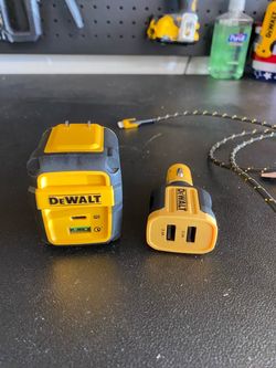 DeWalt phone chargers