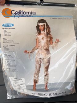 California Costumes Mysterious Mummy Tween Costume