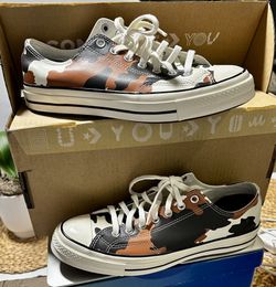 Chuck 70 Low Top Leather Custom Design