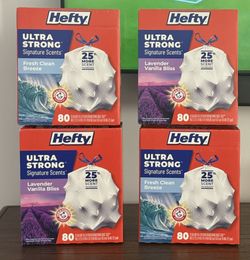 Hefty Ultra Strong Trash Bags- $10 Each Box