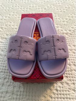 Lavander Tory Burch sandals 6.5