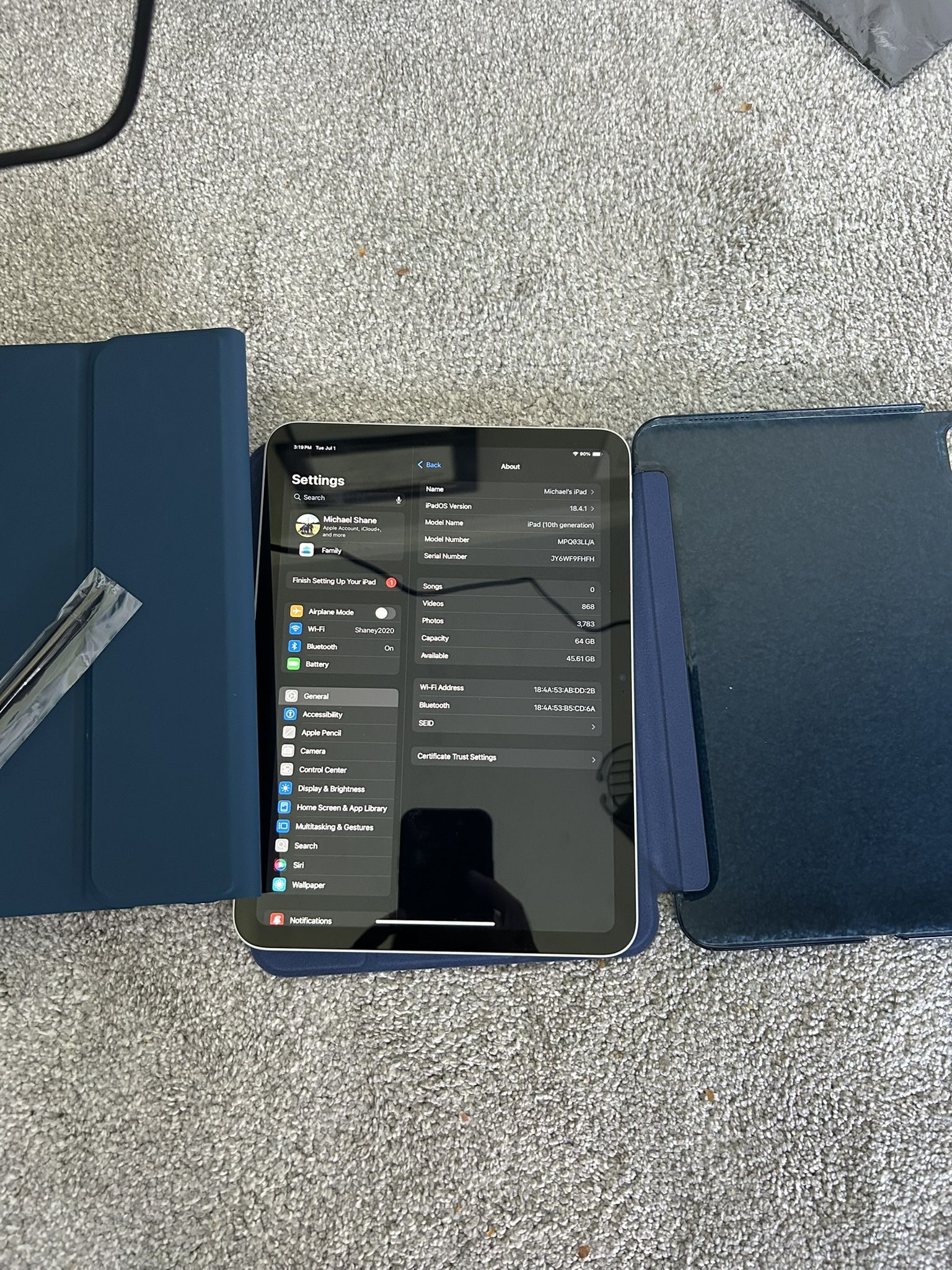 iPad 10th Generation Tablet And Accessories