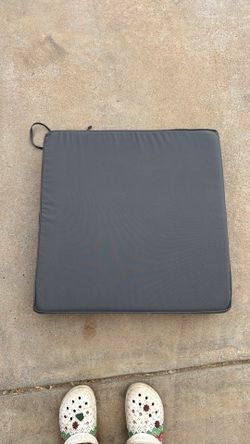 Two large cushions