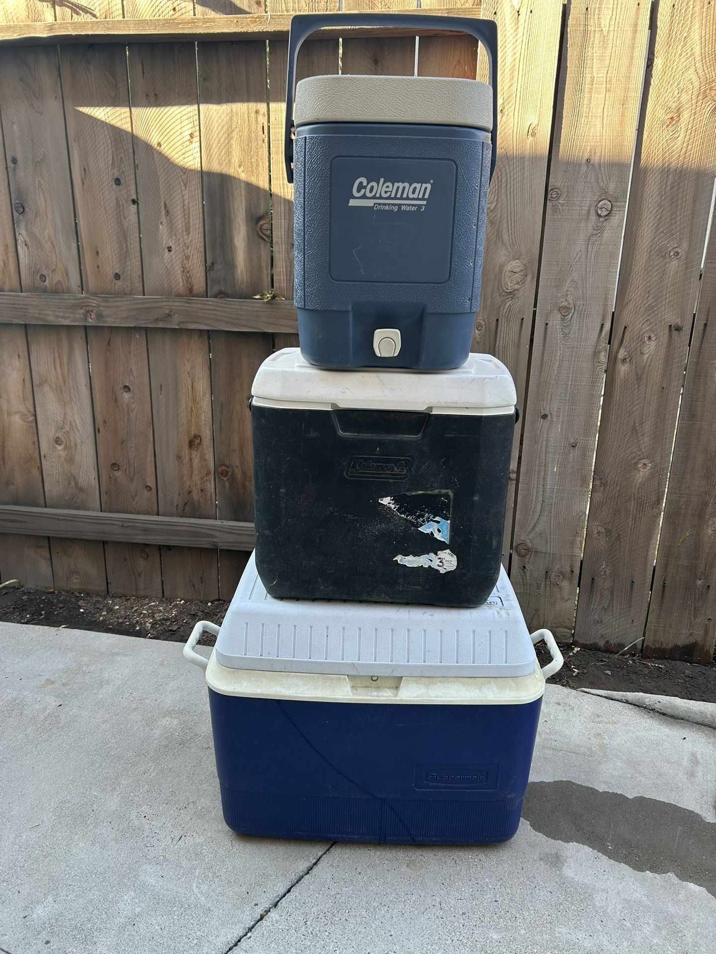 Ice Chests & Water Cooler