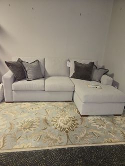 New sofa with chaise